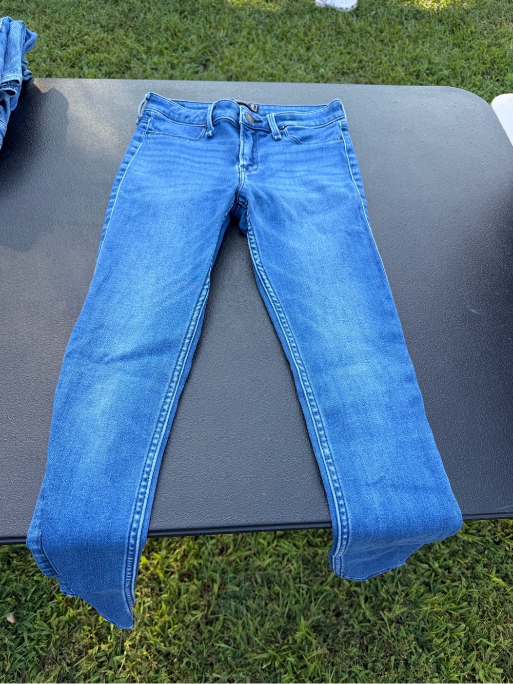 Abercrombie & Fitch Women's Skinny Jeans - Blue Wash